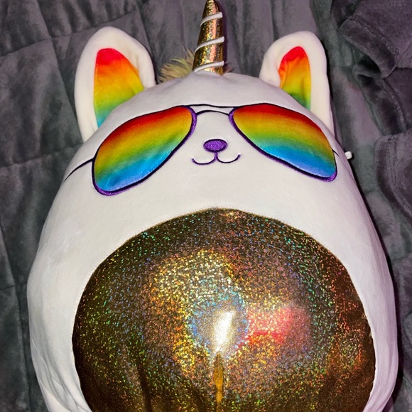 16” rainbow unicorn cat brand new Squishmallow - Picture 2 of 2